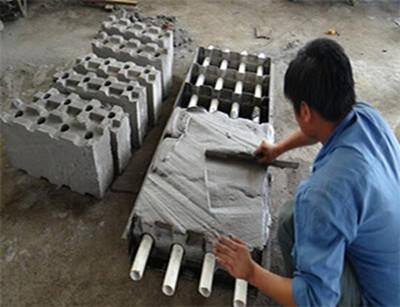 lightweight foam concrete block making machine