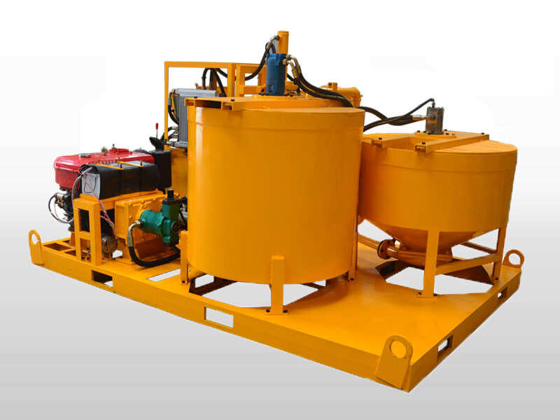 grout mixer and pump
