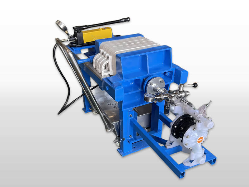 manual hydraulic jack press filter 