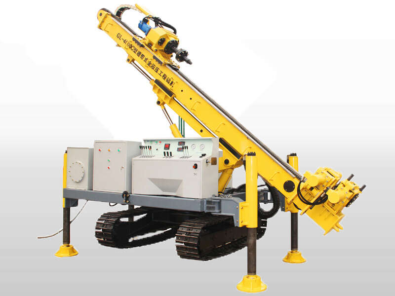 full hydraulic crawler jet grouting anchor DTH drilling rig