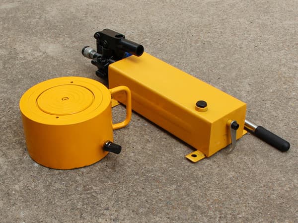 mini manual hydraulic cylinder used with hand pump