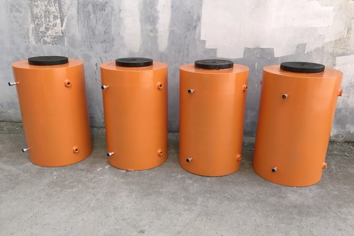 Double Acting High Tonnage Hydraulic Cylinder