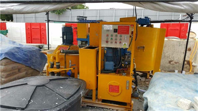 colloidal grout mixer