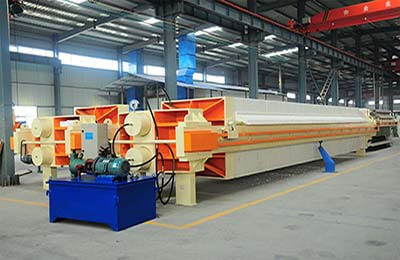 hydraulic automatic filter press