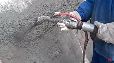 Application of mortar plaster machine