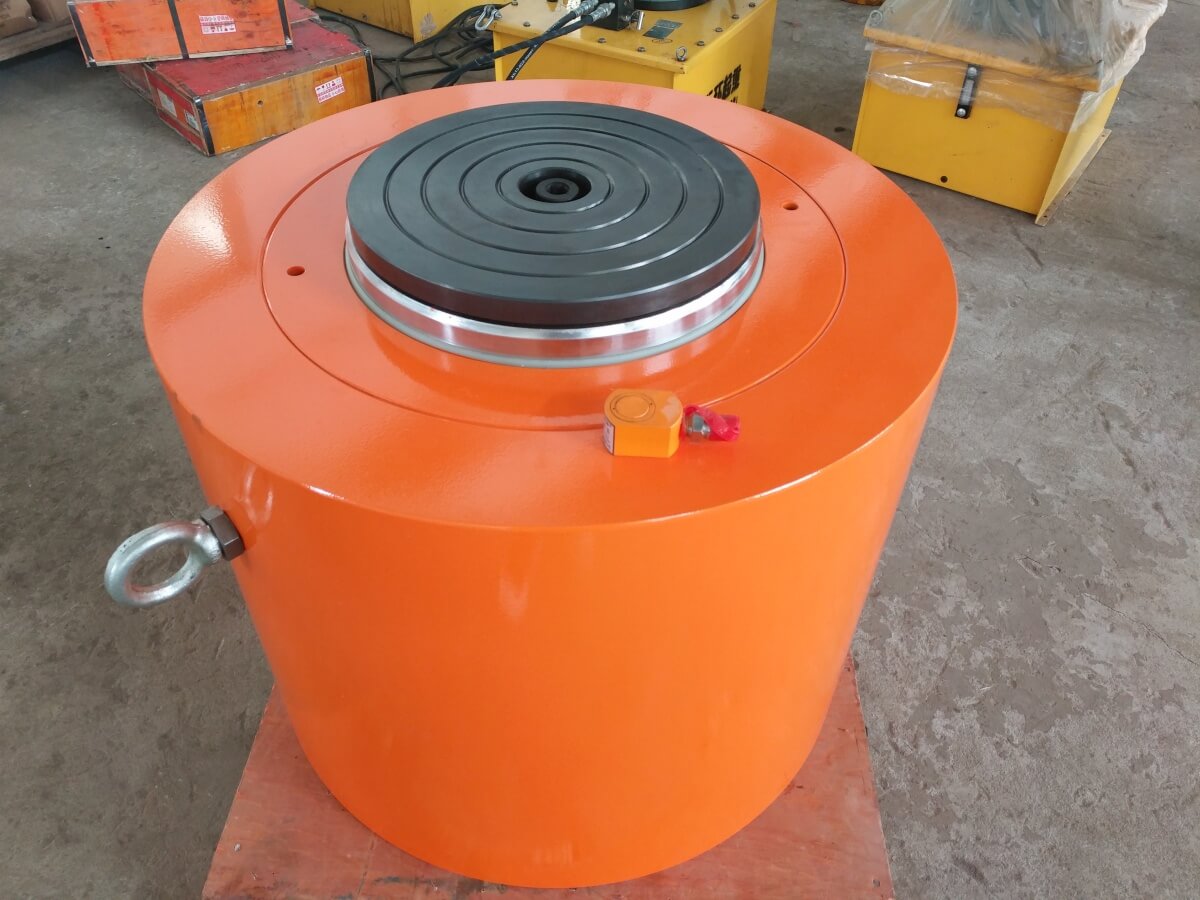 pile foundation test double acting hydraulic jack