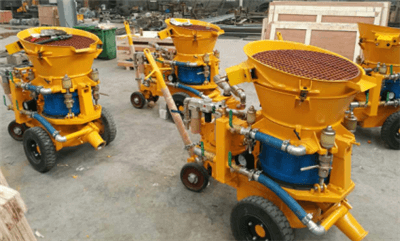 gunite machine for build swimming pool