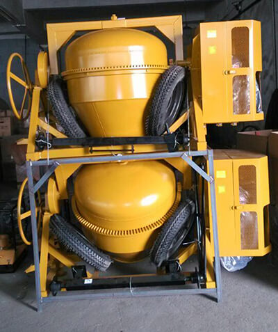 mini concrete mixer package