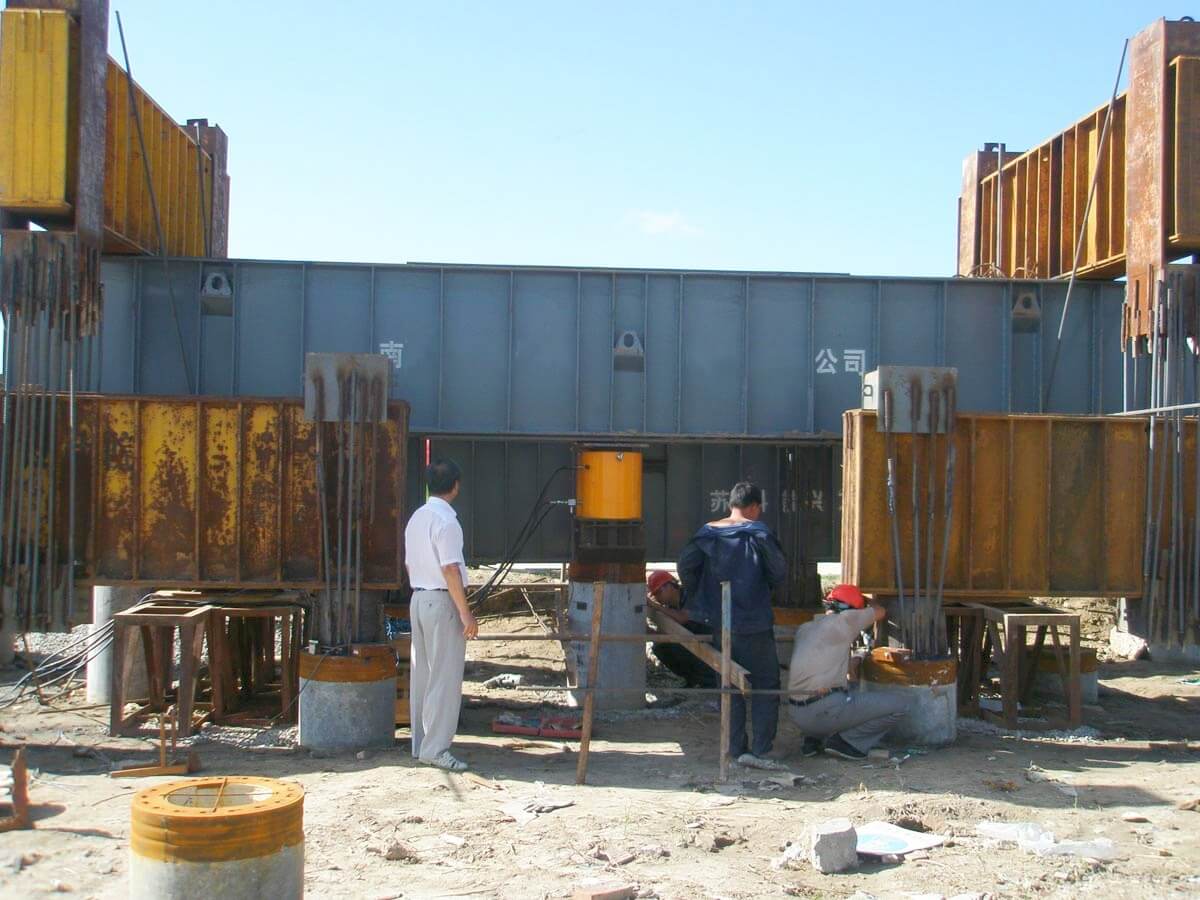 large tonnage pile foundation hydraulic jack