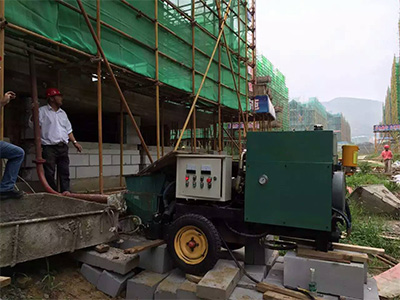 mini concrete pump manufacturer