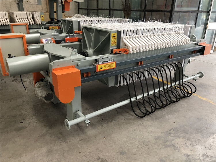 Filter Press for sludge dewatering System