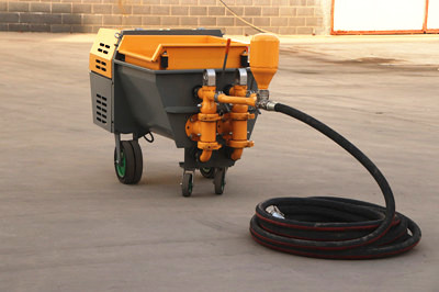 mortar spraying machine mortar spraying machine application