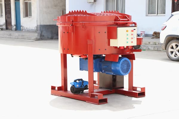 refractory pan mixer for cement plant