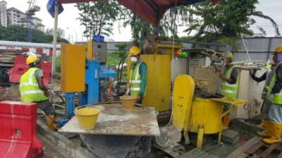 piston grout pump in Malaysia