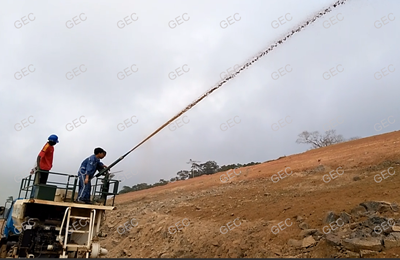 hydroseeding machine