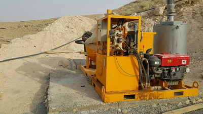 grouting pump mixer