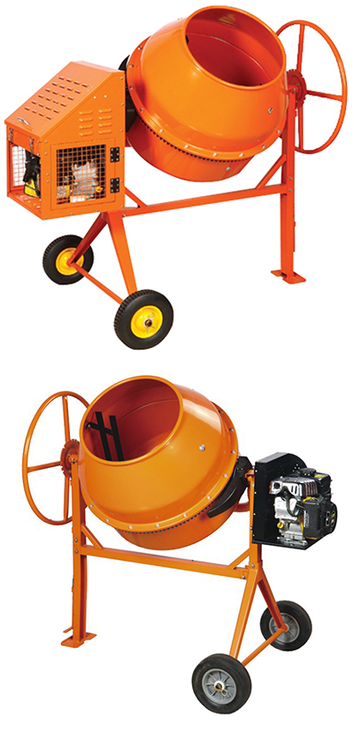 concrete mixer applied for small construction site