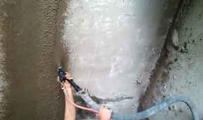 cement plaster pump for wall