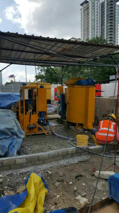 gaodetec grout plant is used for metro projects