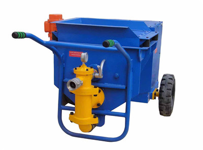 Mortar concrete pump features