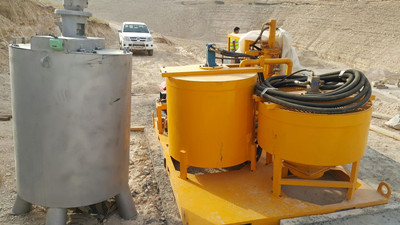 cement grout injection pump