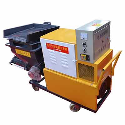 mortar plastering machine