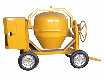 small concrete mixer