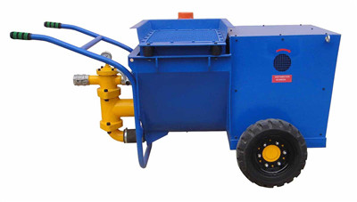 Mortar concrete pump