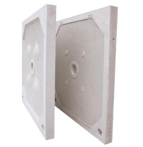 Filter plate of membrane filter press