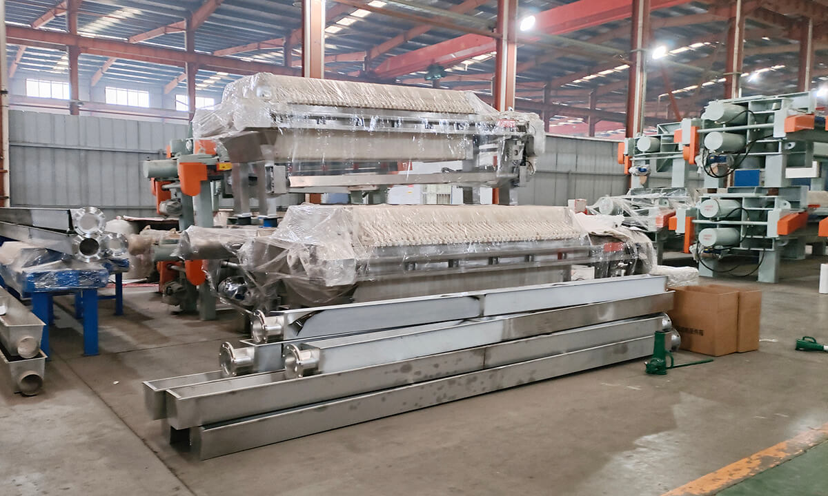 program logic controlled filter press