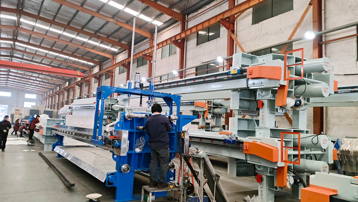 Manual Jack Filter Press factory