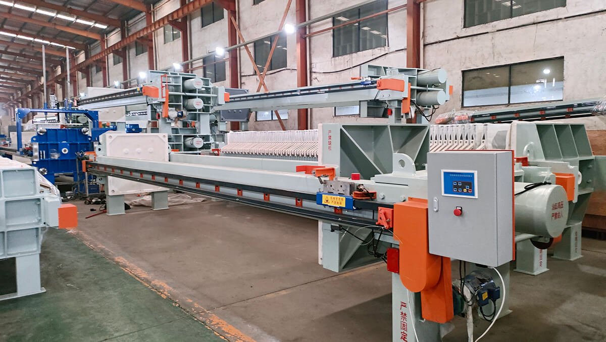 program controlled automatic filter press supplier