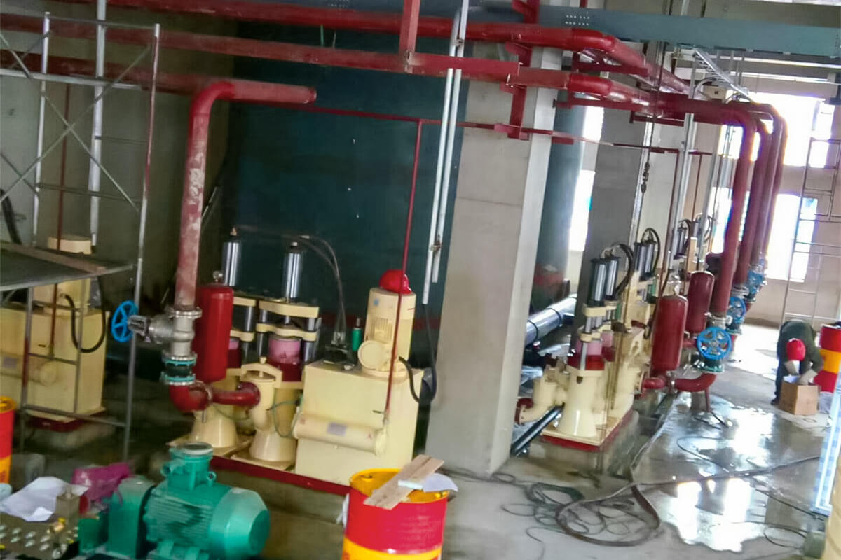 hydraulic ceramic piston pump for wastewater treatment