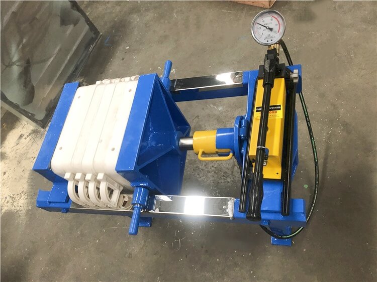 Manual Pressing Jack Filter Press
