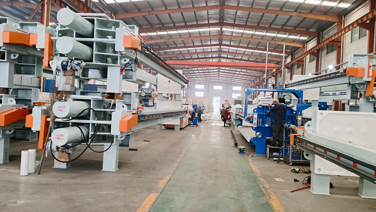 Hydraulic pressure filter press manufacturer