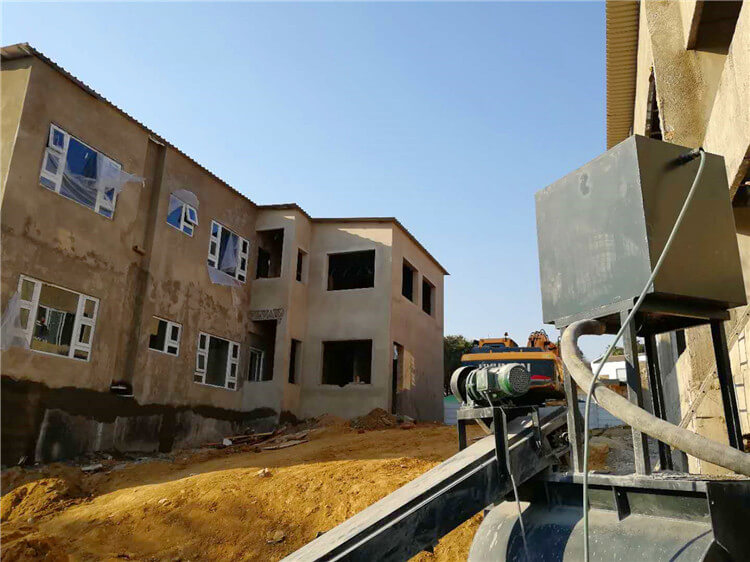 foam concrete machine for castable wall house