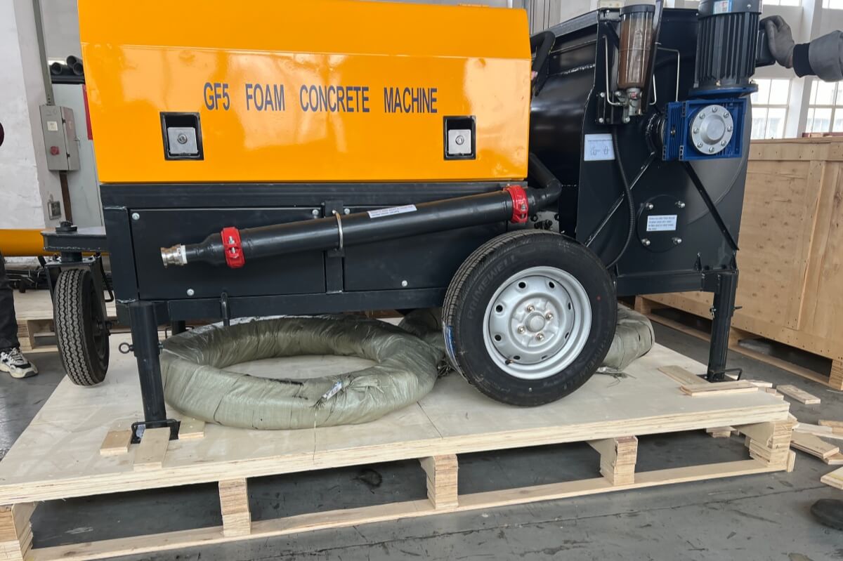 GF5 CLC faom concrete machine
