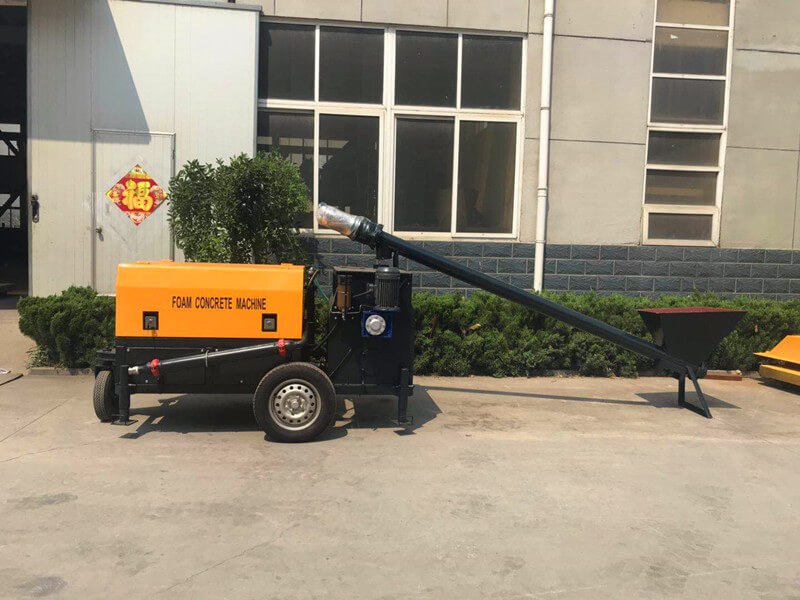 Full set foam concrete machine: