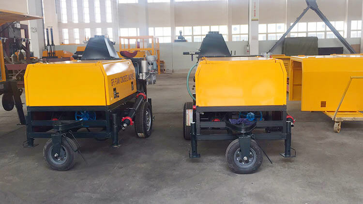 Foaming concrete brick making machine