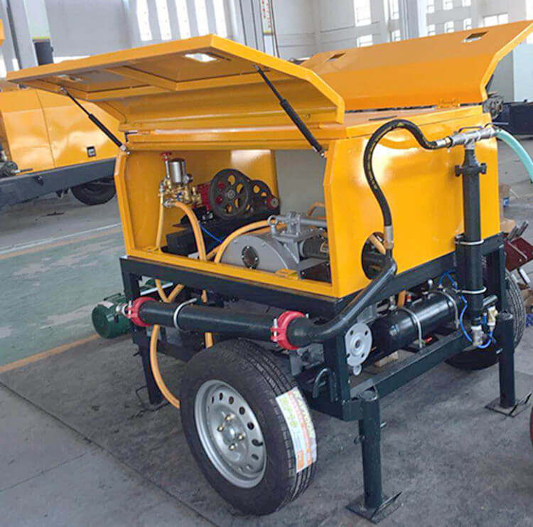 Foam concrete machine