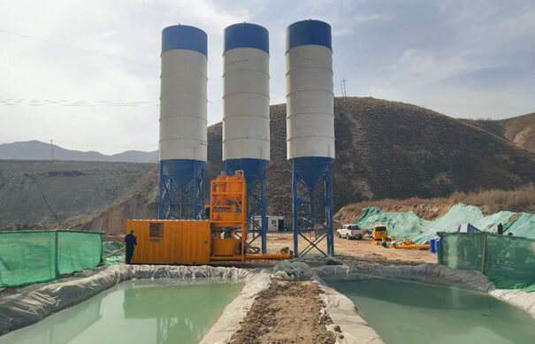 foam concrete machine for platform filling and mending