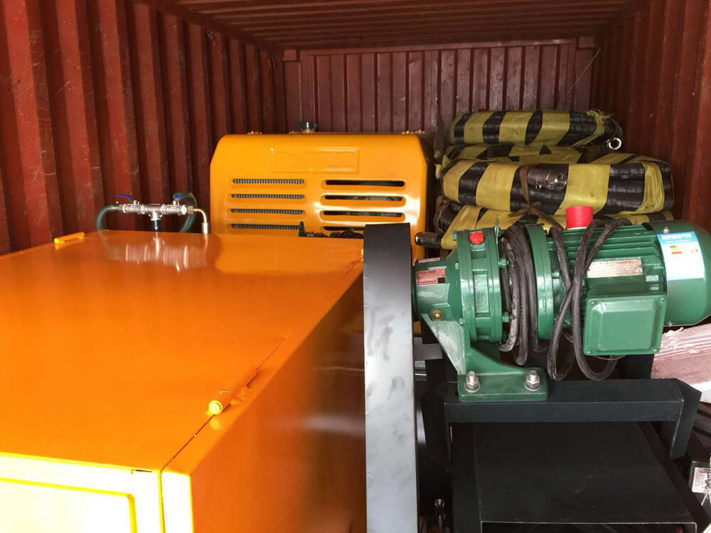 delivery foam concrete machine