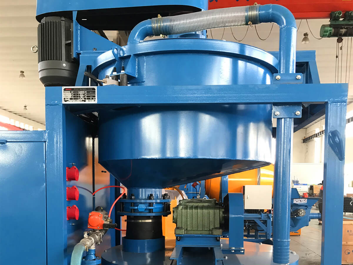 foam mixing plant details
