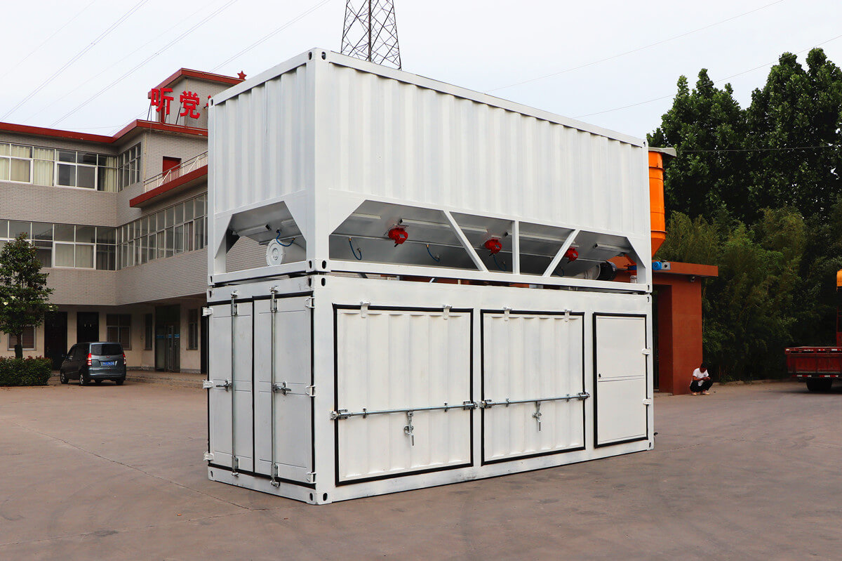 automatic grout and slurry mixer plant