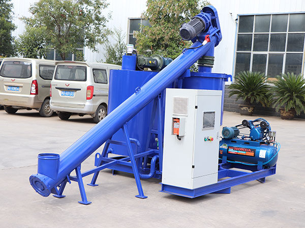 auto mixing station for highway application