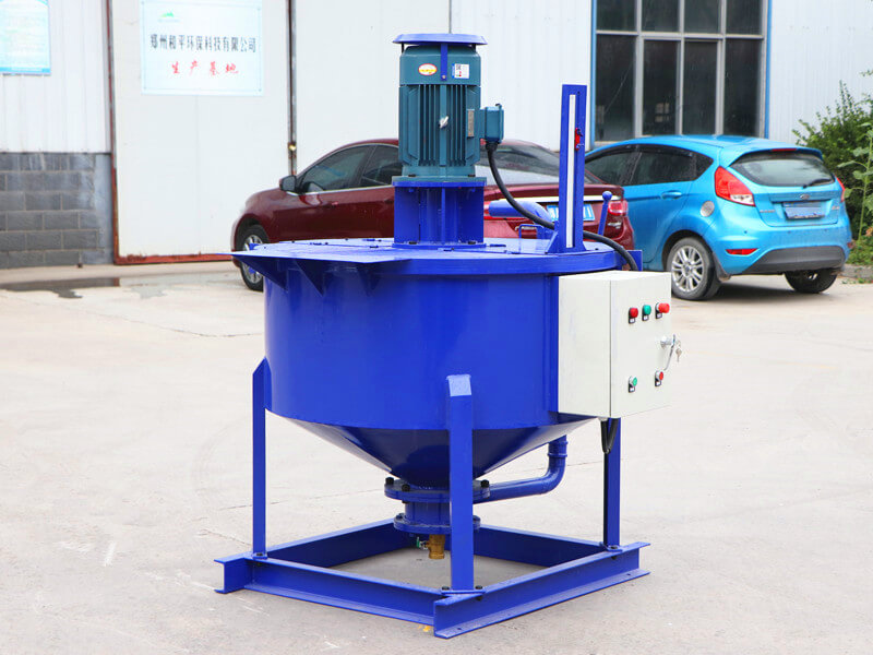 electric driven grout mixer