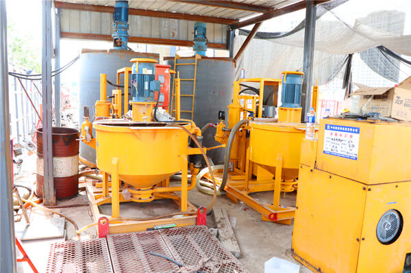 bentonite slurry grout plant