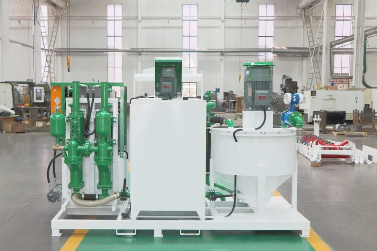 cement bentonite grout station