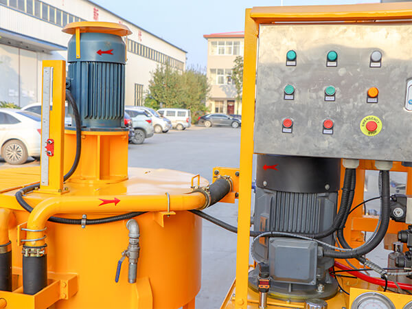 electric motor grout plant
