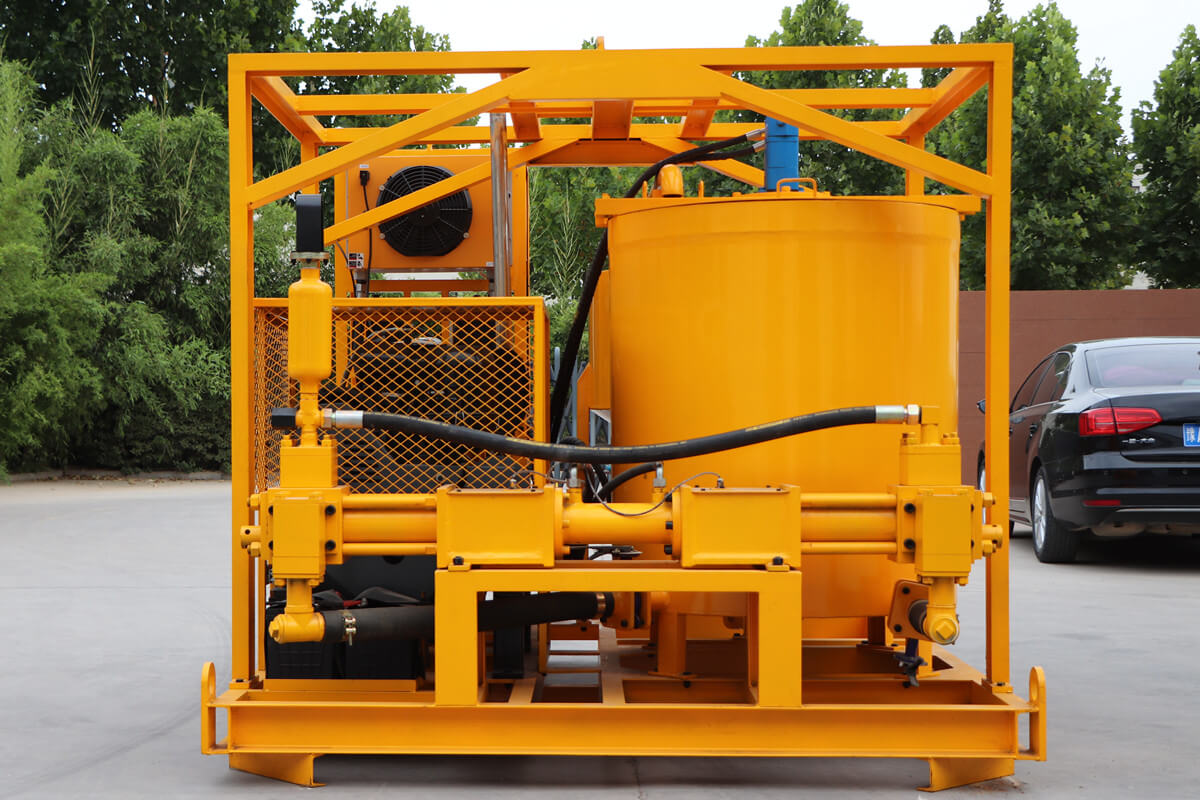 hydraulic cement grout unit
